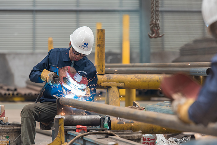 霍林郭勒网架焊接车间